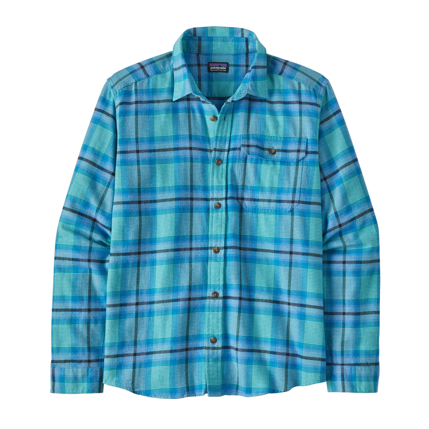 Patagonia Men's Long-Sleeved Lightweight Fjord Flannel Shirt - Spring 2024