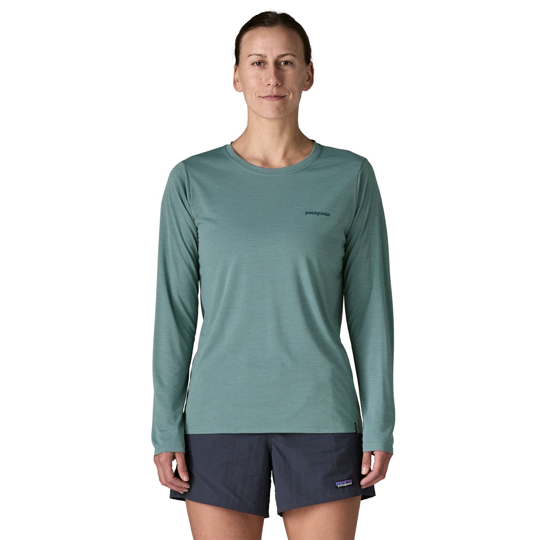 Patagonia Women's Long-Sleeved Capilene Cool Daily Shirt - Boardshort Logo - Spring 2026