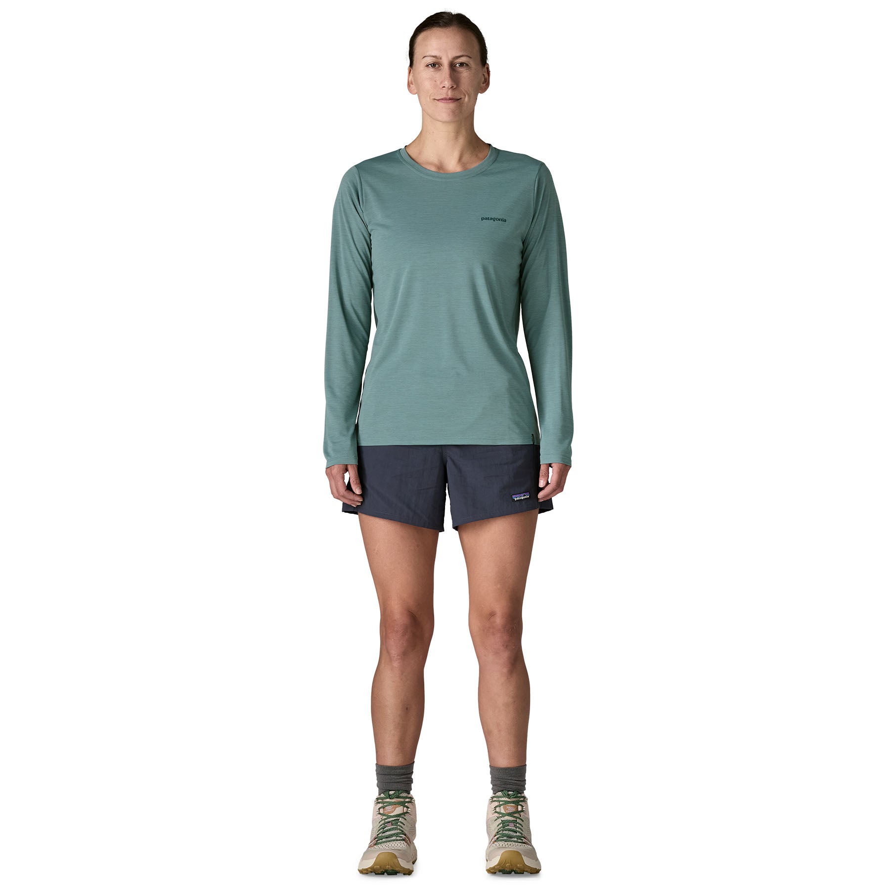 Patagonia Women's Long-Sleeved Capilene Cool Daily Shirt - Boardshort Logo - Spring 2026