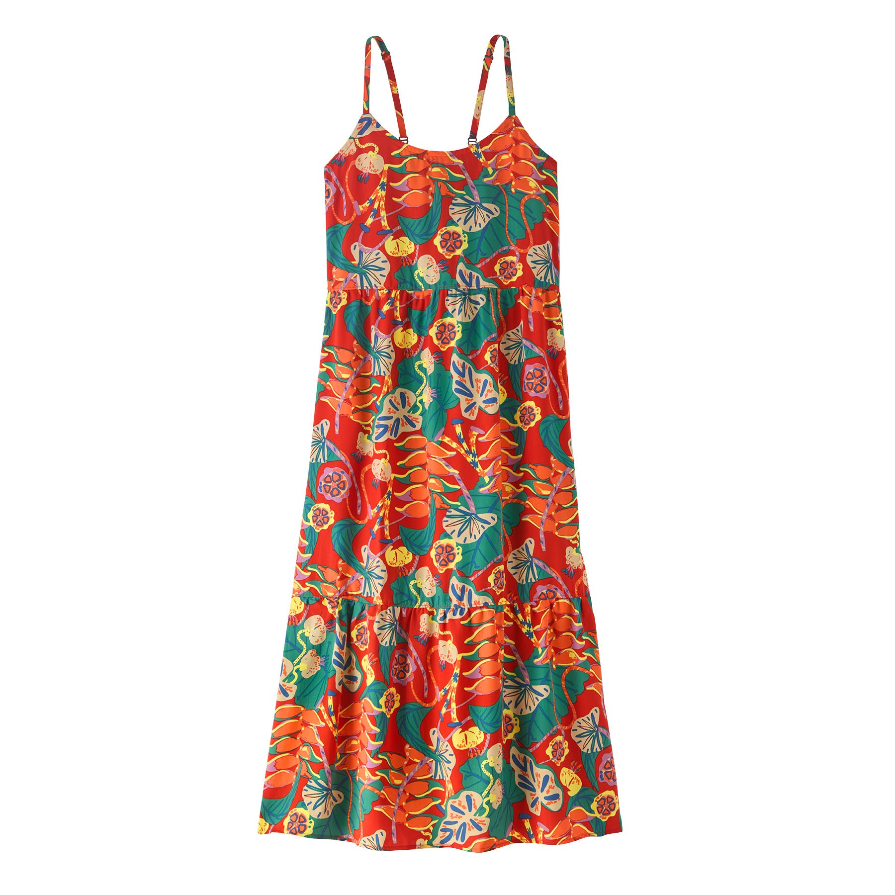 patagonia dress Patagonia Women's Tidal Threads Dress S Tropiclimb Hot Ember