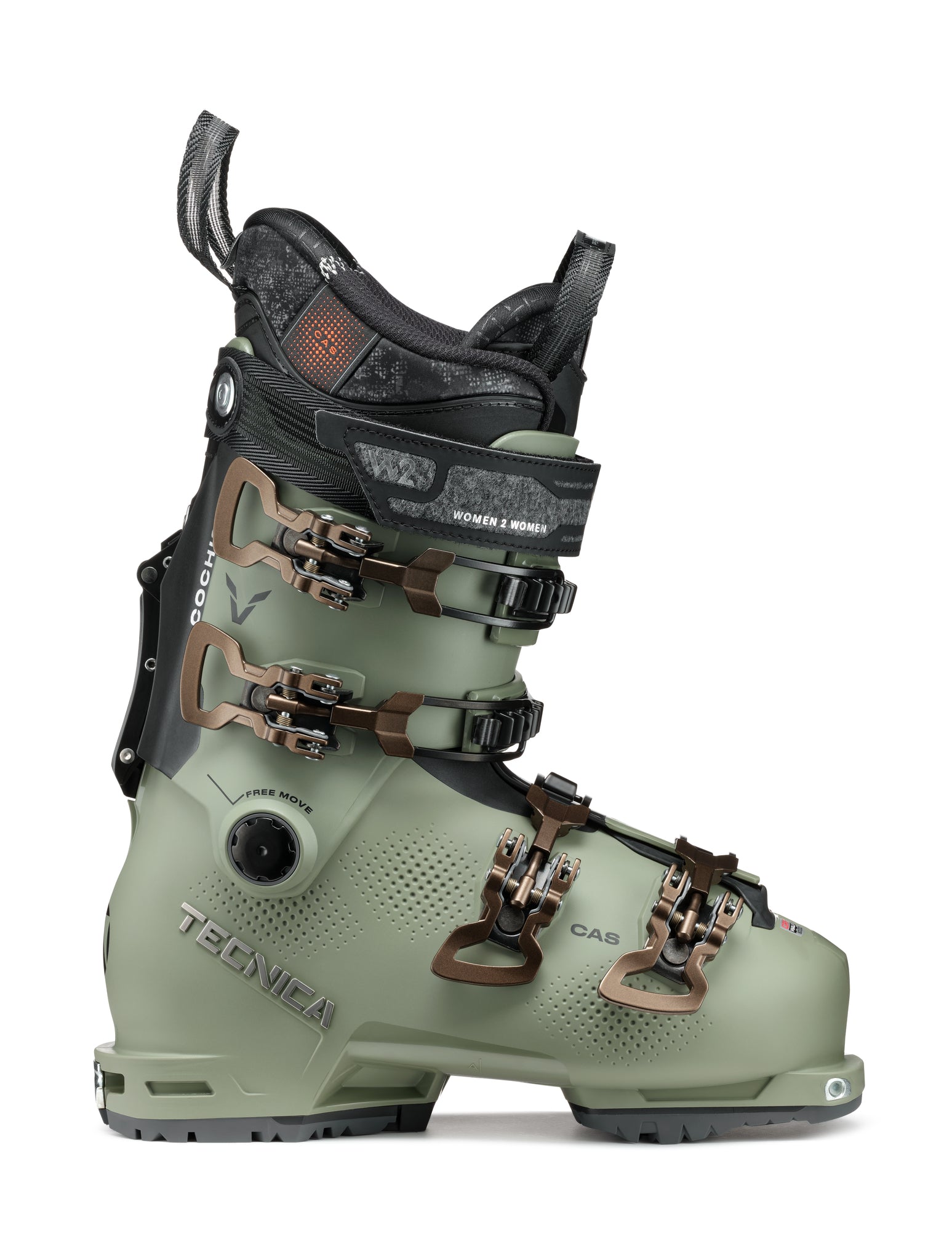 Tecnica Women's Cochise 95 Green Ski Boot - Winter 2023/2024