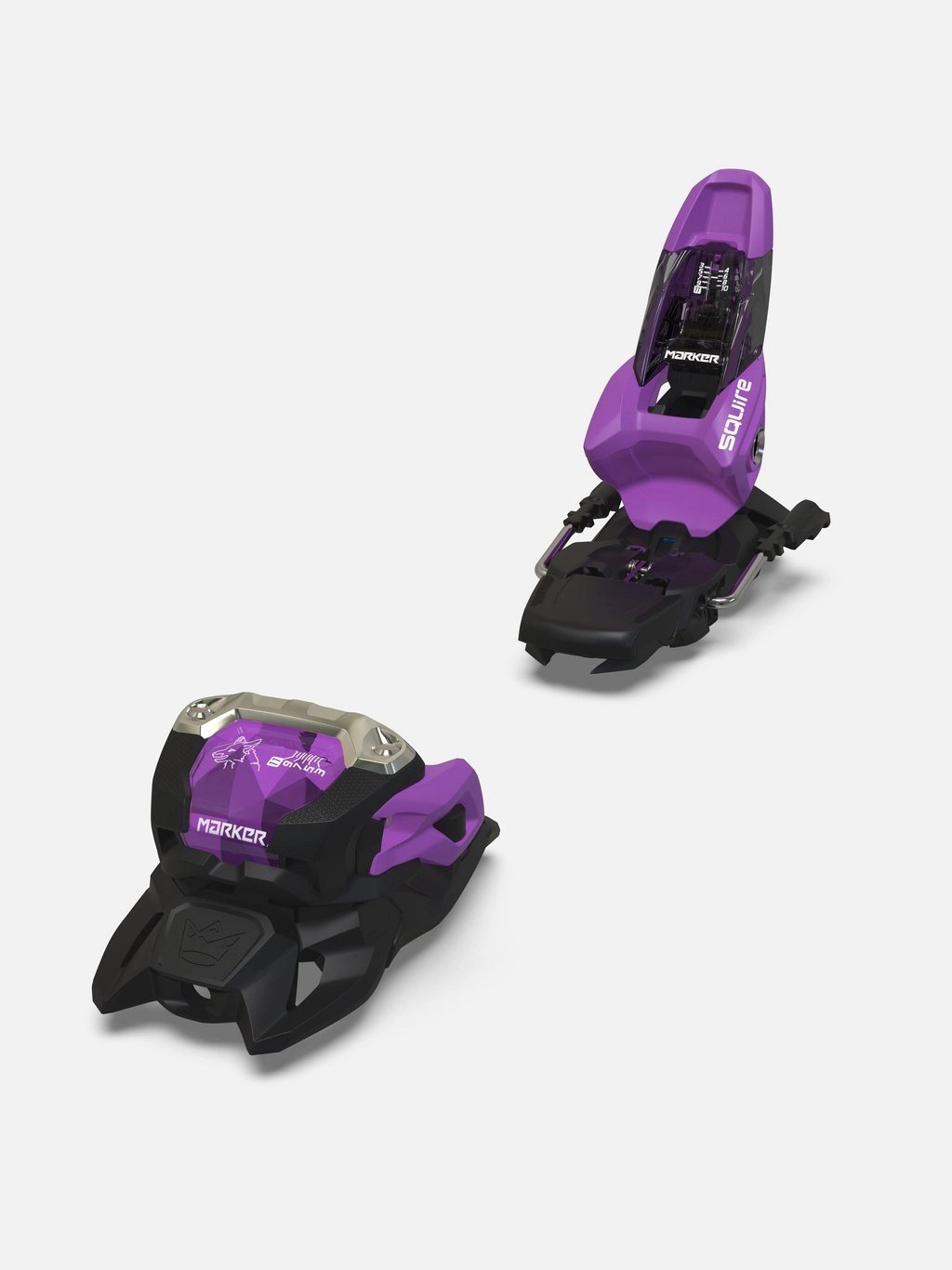 Marker Squire 11 100MM Black/Purple - Winter 2023/2024