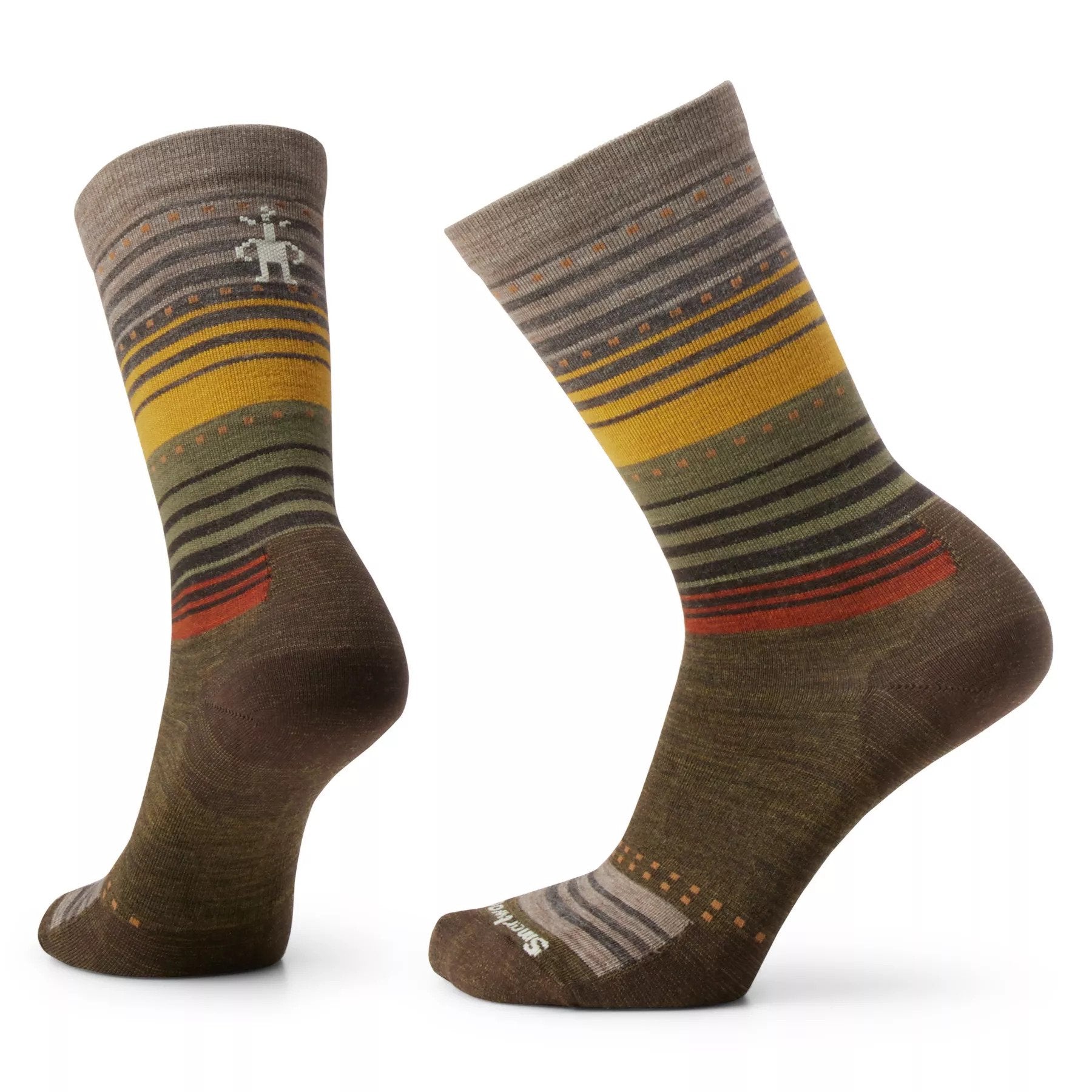 Smartwool Everyday Stitch Stripe Zero Cushion Crew Socks - Winter 2023/2024