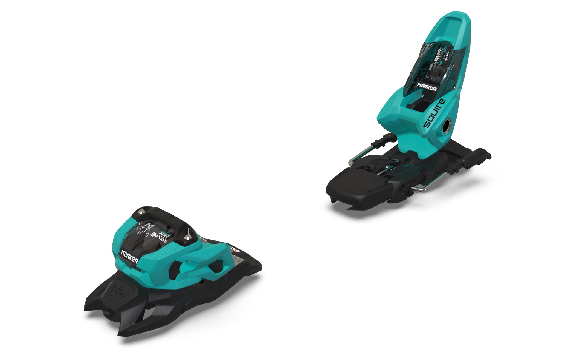 Marker Squire 11 100mm Binding Black/Teal- Winter 2024/2025 