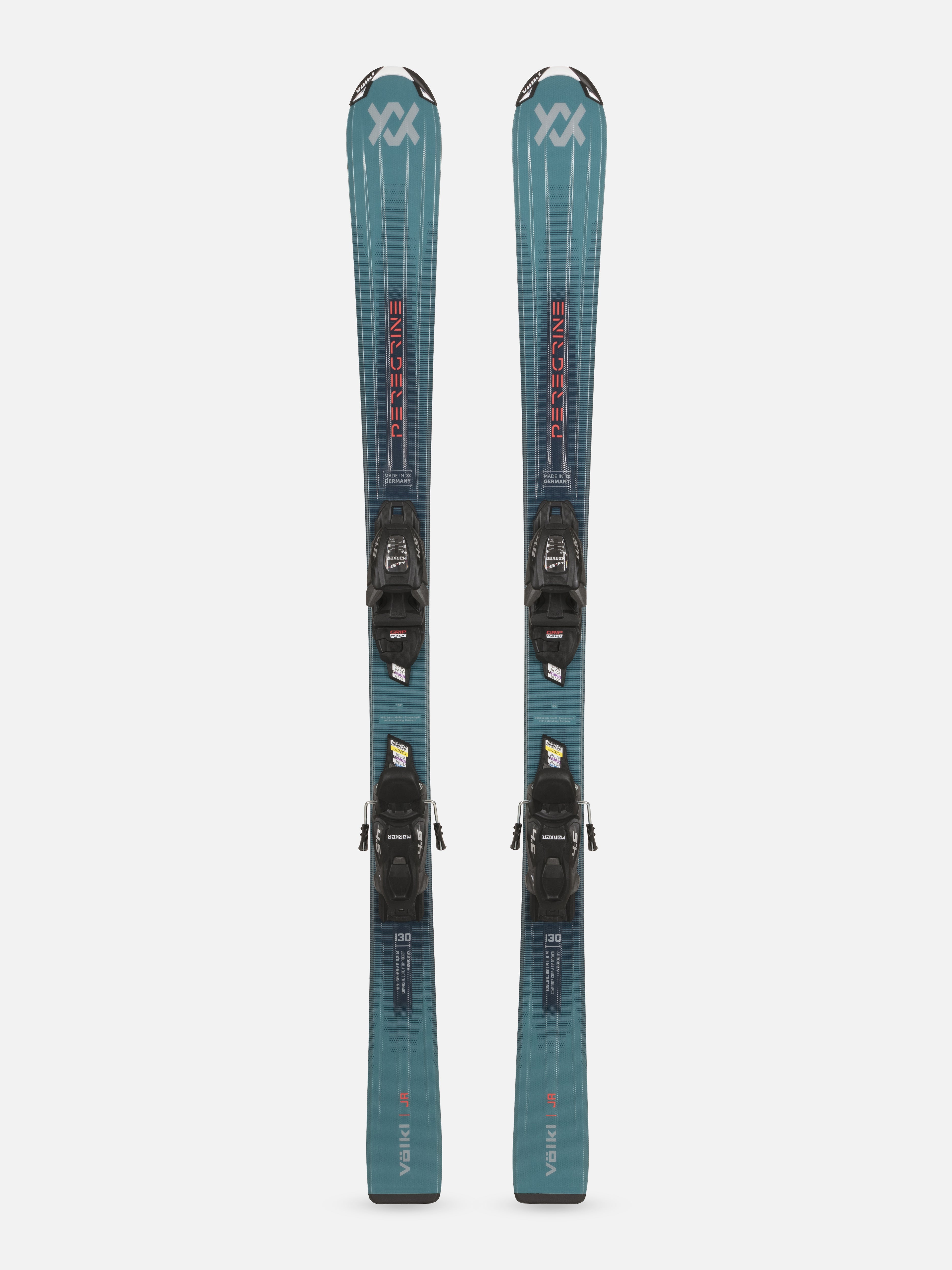 Volkl Peregrine Junior Skis + 7.0 VMotion Bindings - Winter 2026/2027