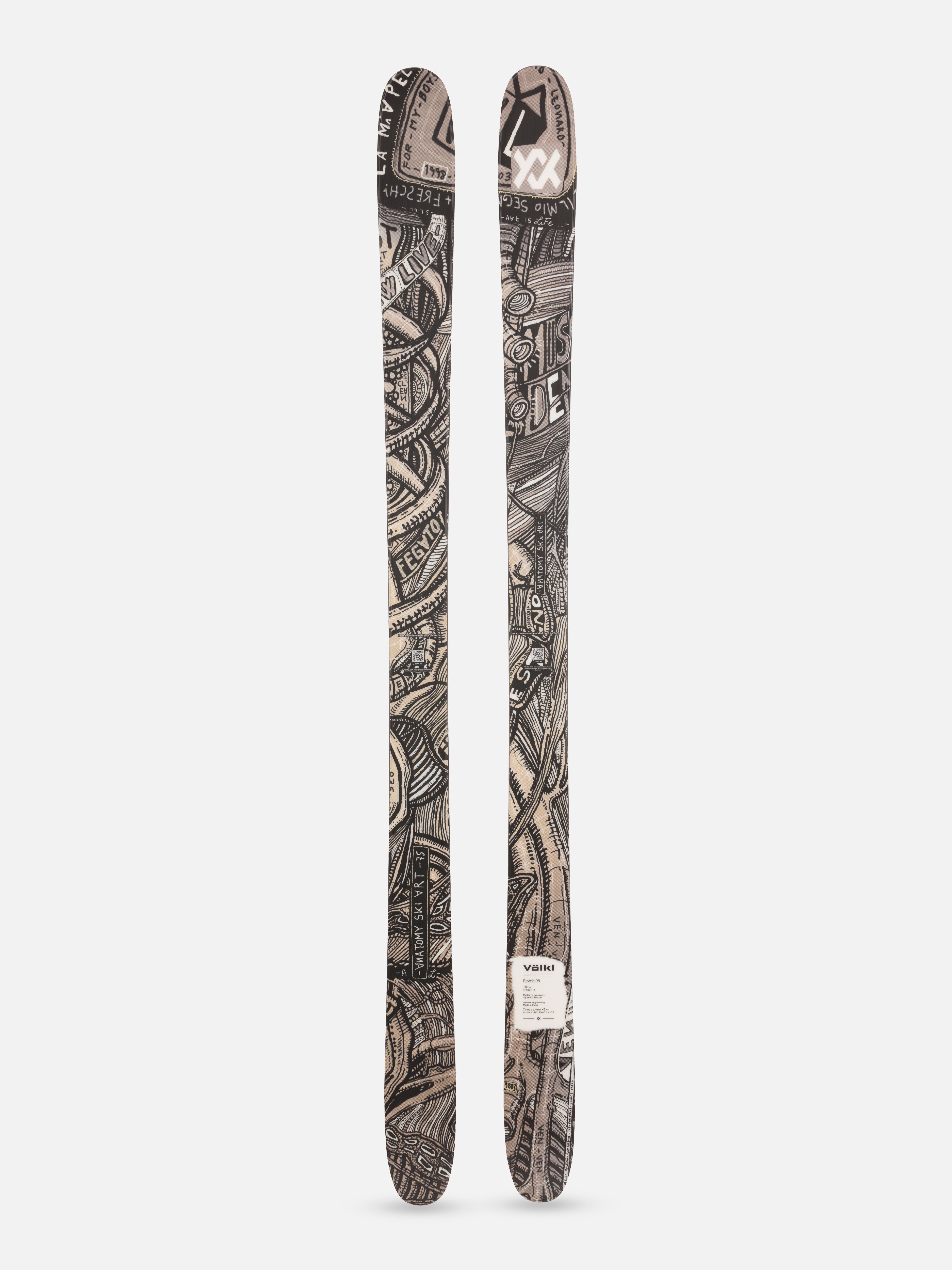 Volkl Revolt 96 Flat Skis - Winter 2026/2027
