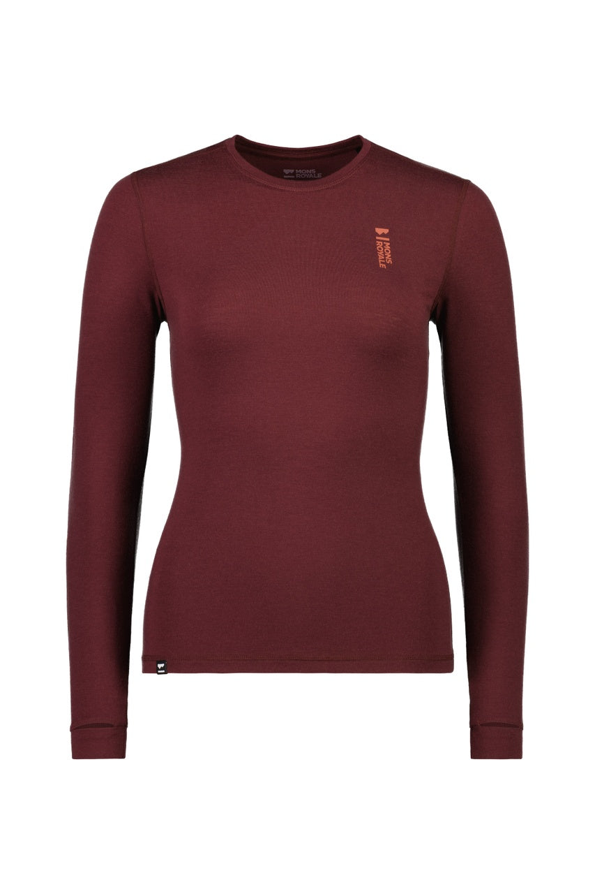 Mons Royale Women's Cascade Merino Flex Long Sleeve - Winter 2022/2023