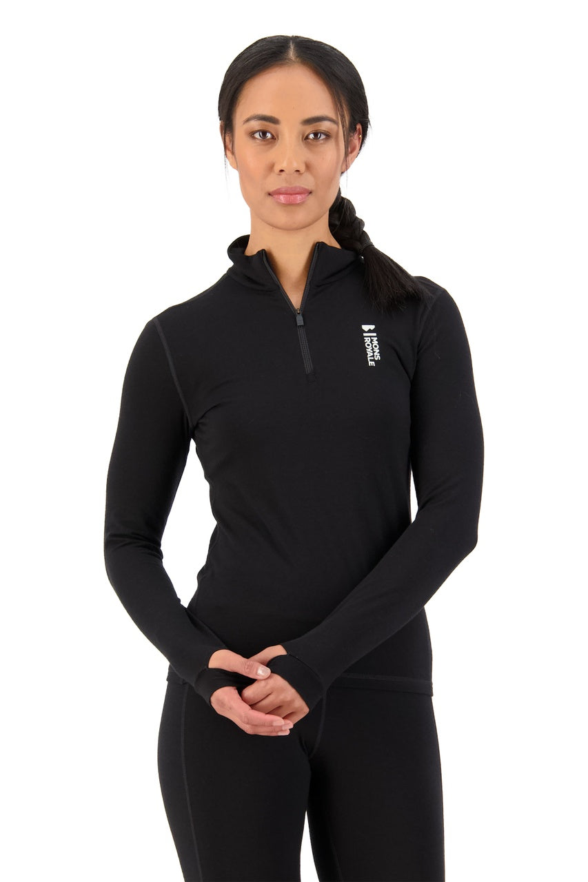 Mons Royale Women's Cascade Merino Flex 1/4 Zip - Winter 2022/2023