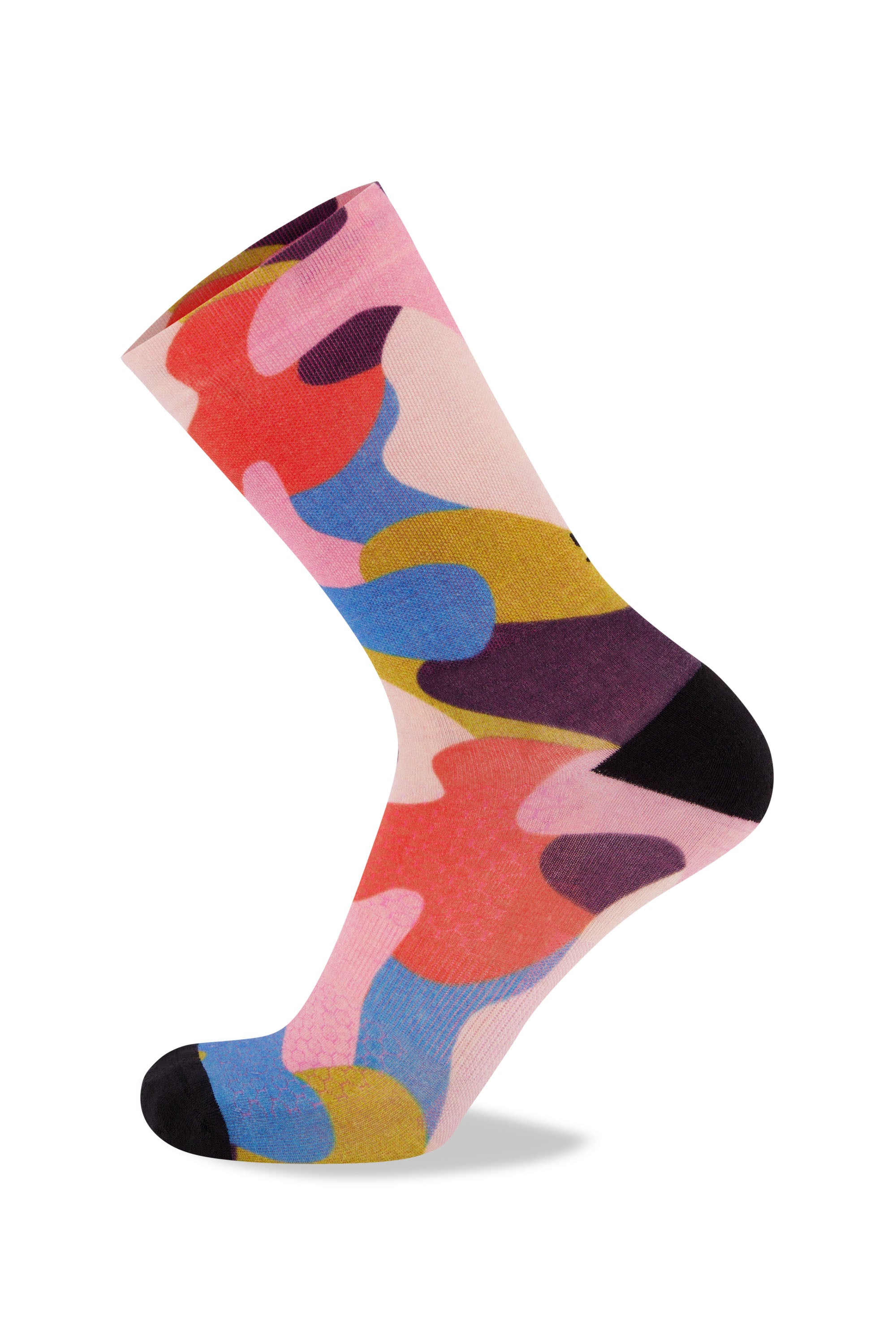 Mons Royale Atlas Merino Crew Sock Digital  - Summer 2022