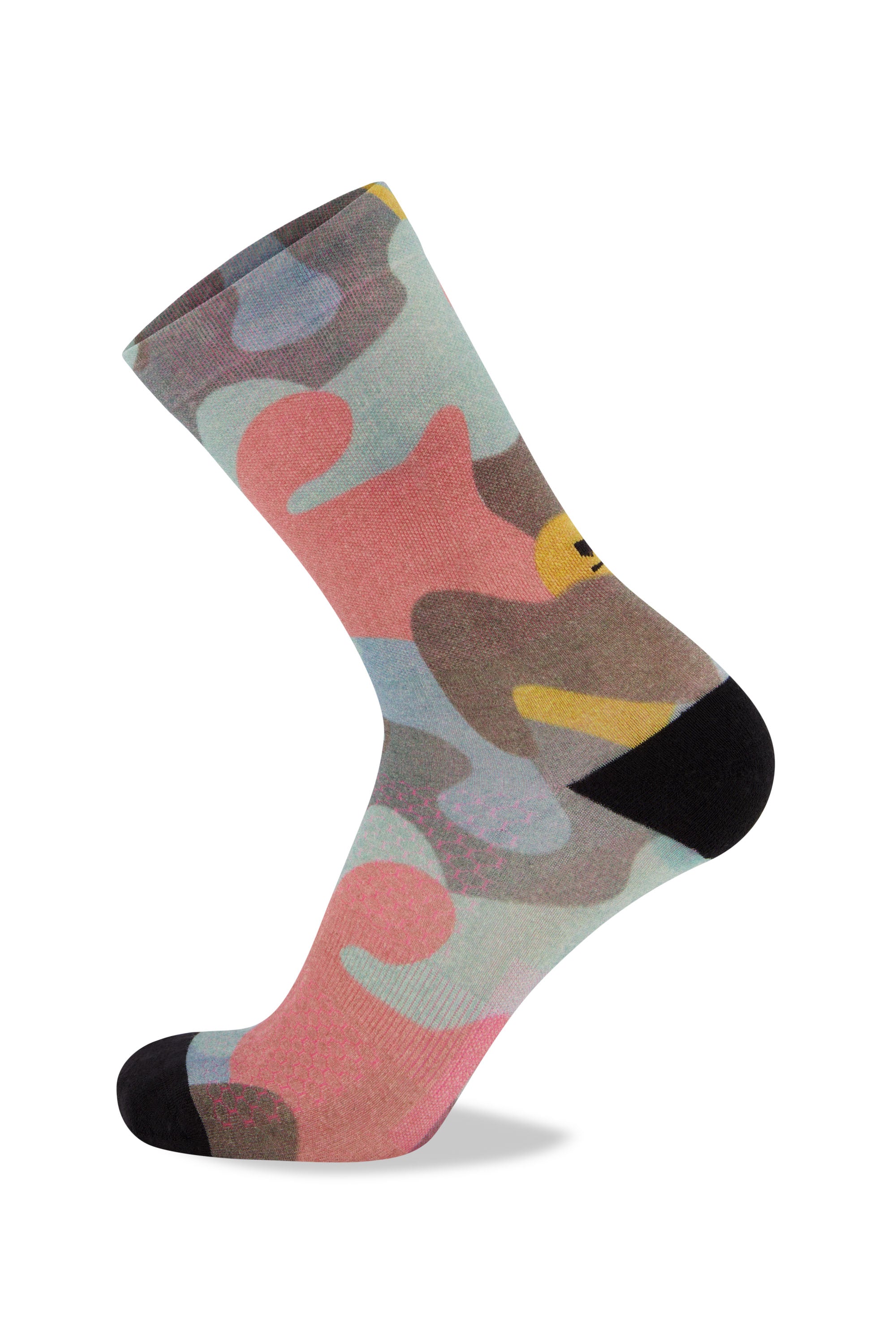 Mons Royale Atlas Merino Crew Sock Digital  - Summer 2022