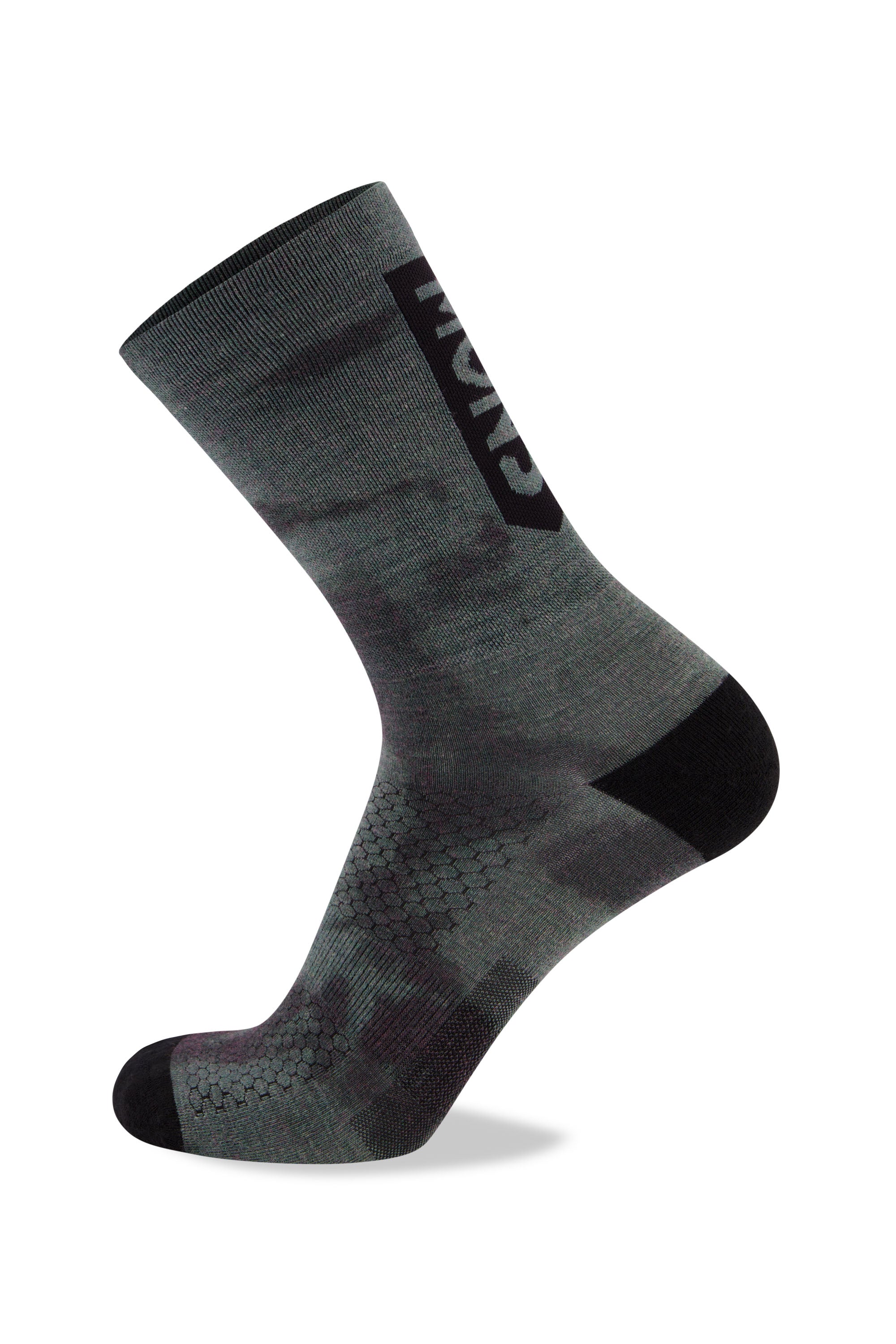 Mons Royale Atlas Merino Crew Sock Digital  - Summer 2022
