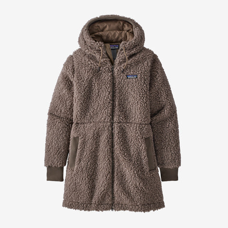 Patagonia women's dusty mesa fleece parka navy Clearance
