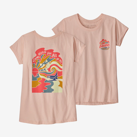 Patagonia Girls' Regenerative Organic Certified™ Cotton Graphic T-Shirt - Spring 2022