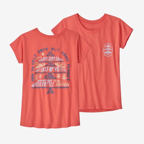 Patagonia Girls' Regenerative Organic Certified™ Cotton Graphic T-Shirt - Spring 2022