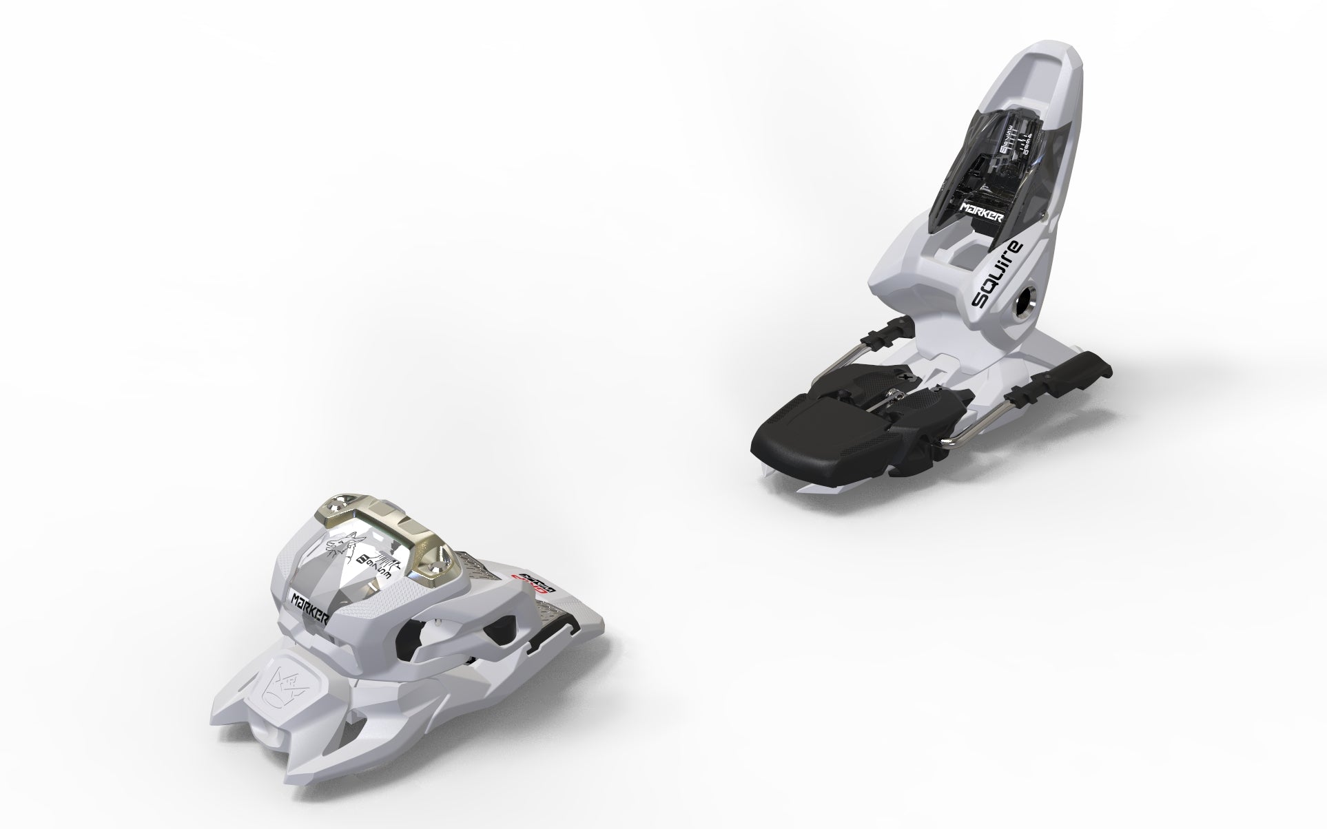 Marker Squire 11 90MM Gray/White - Winter 2022/2023