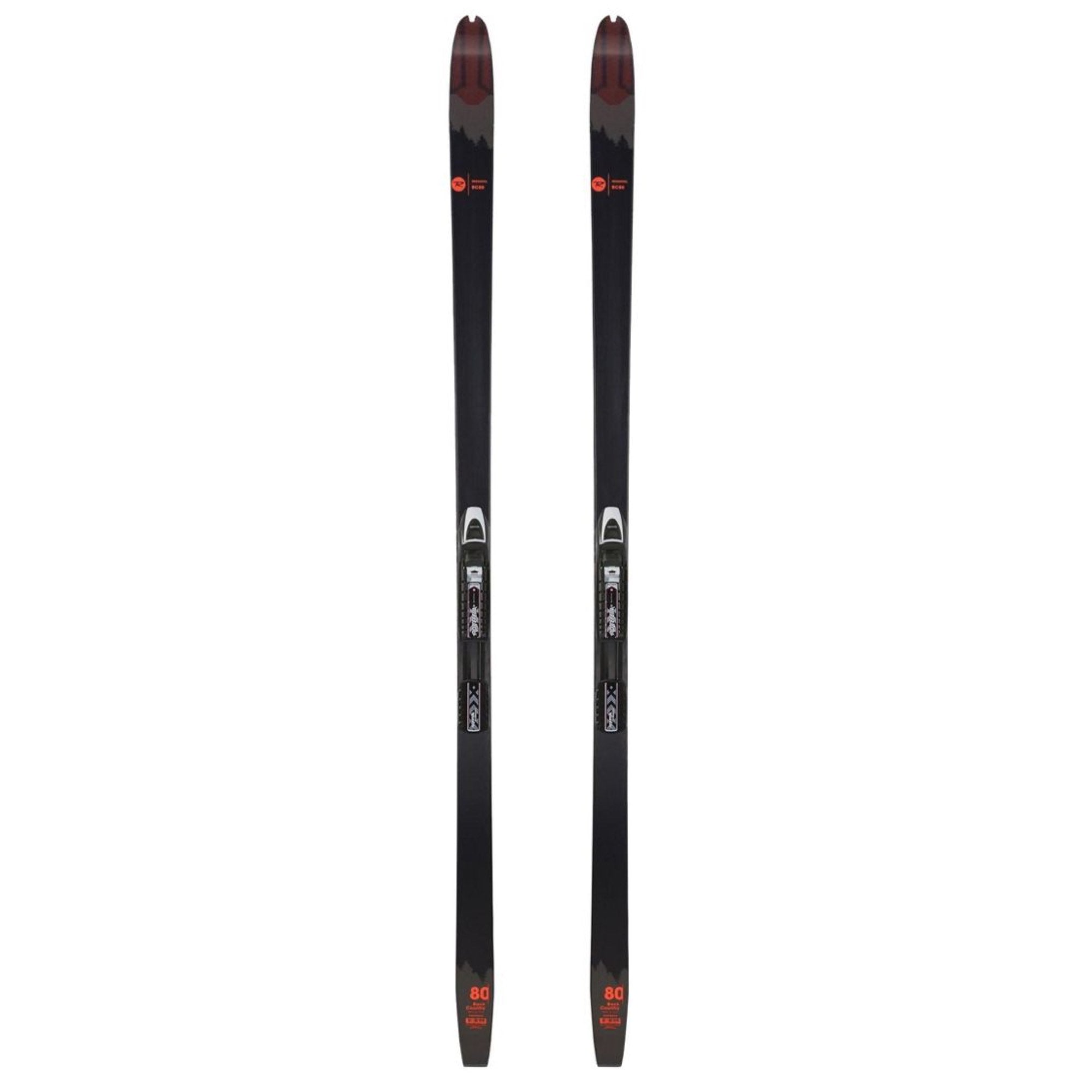 Rossignol BC 80 Positrack Backcountry XC Touring Skis w/ BC Auto Bindings- Winter 2021/2022