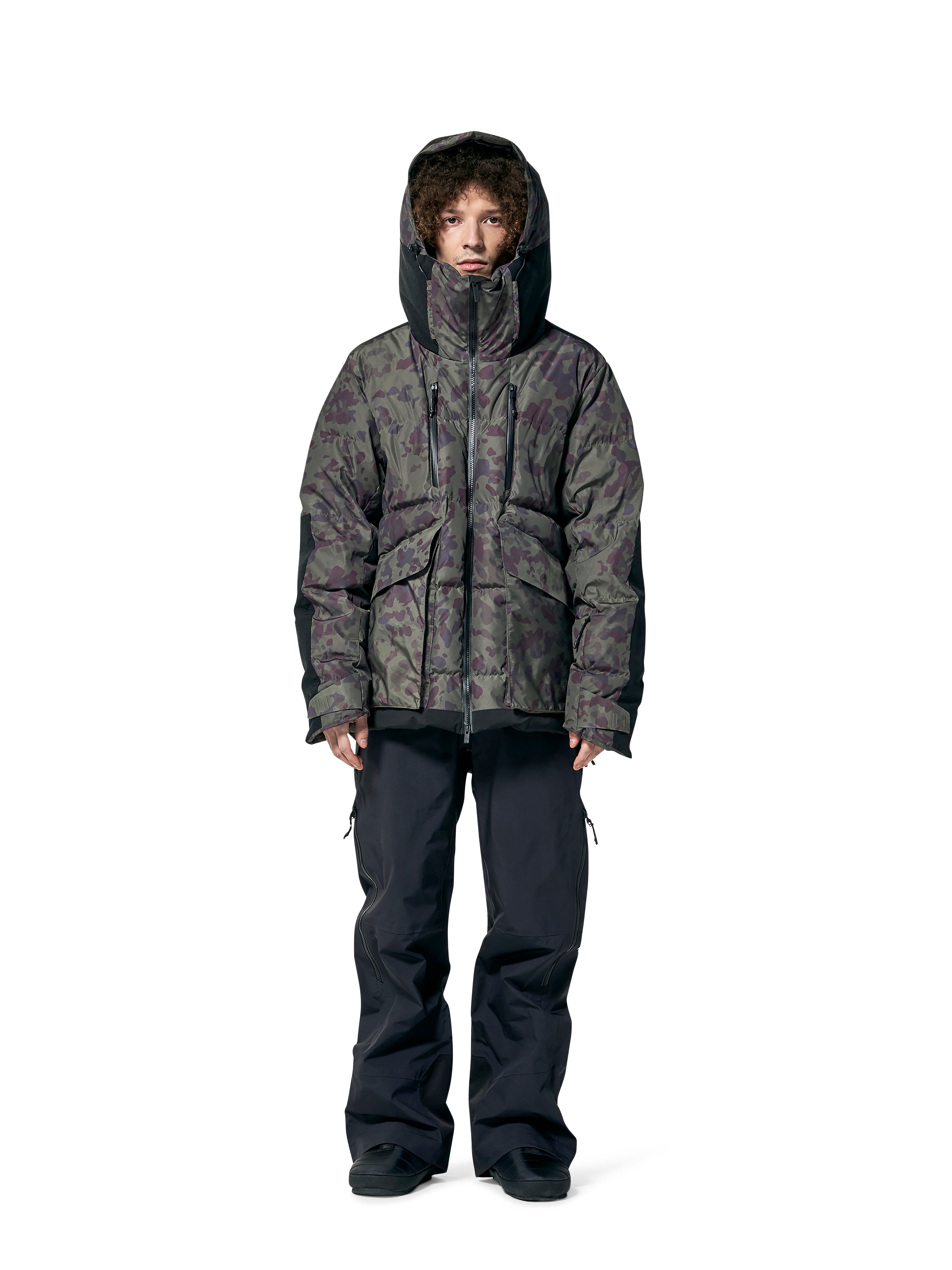 Peak parka winter jacket top