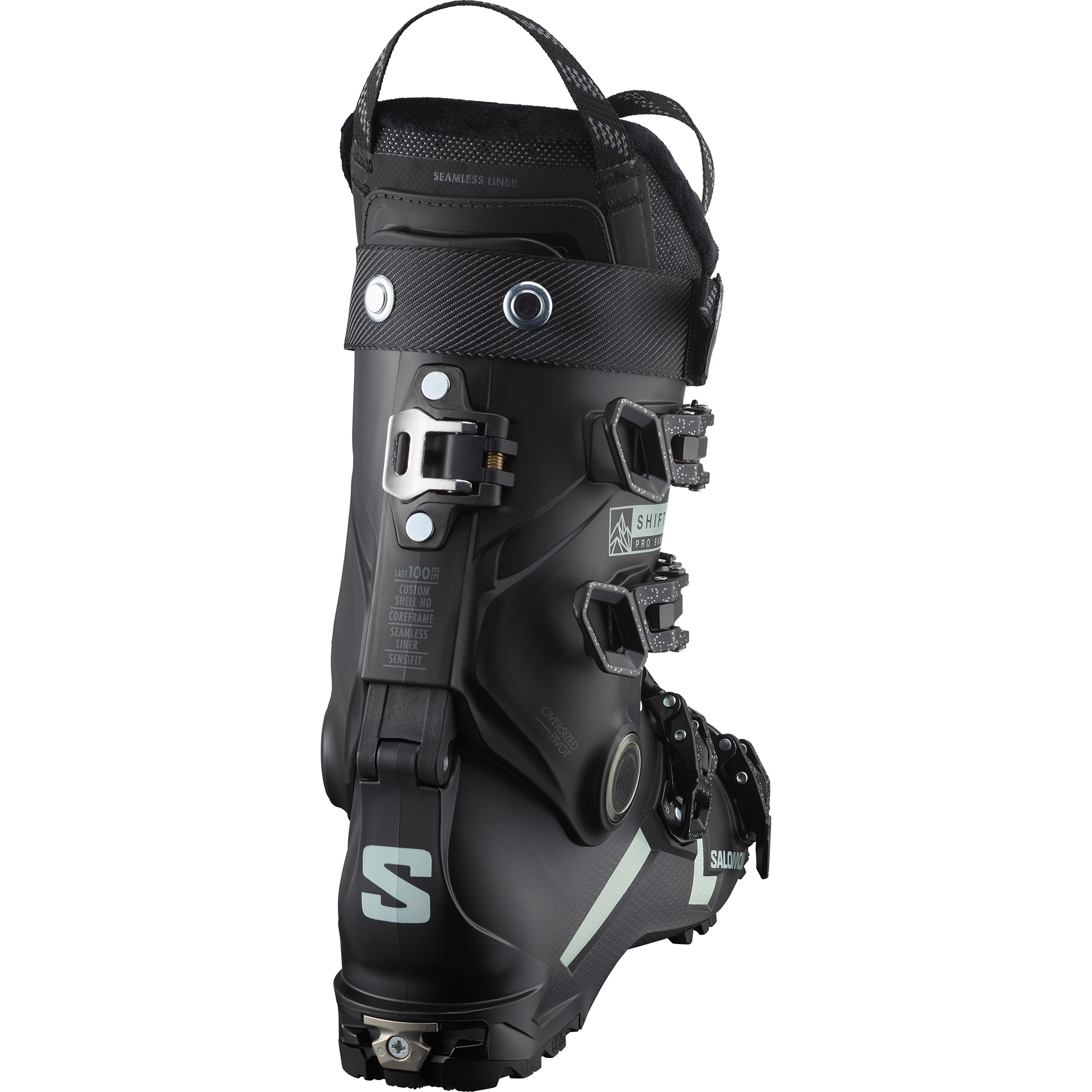 Salomon Women's Shift Pro 90 AT Black / White Moss / Belluga - Winter 2022/2023