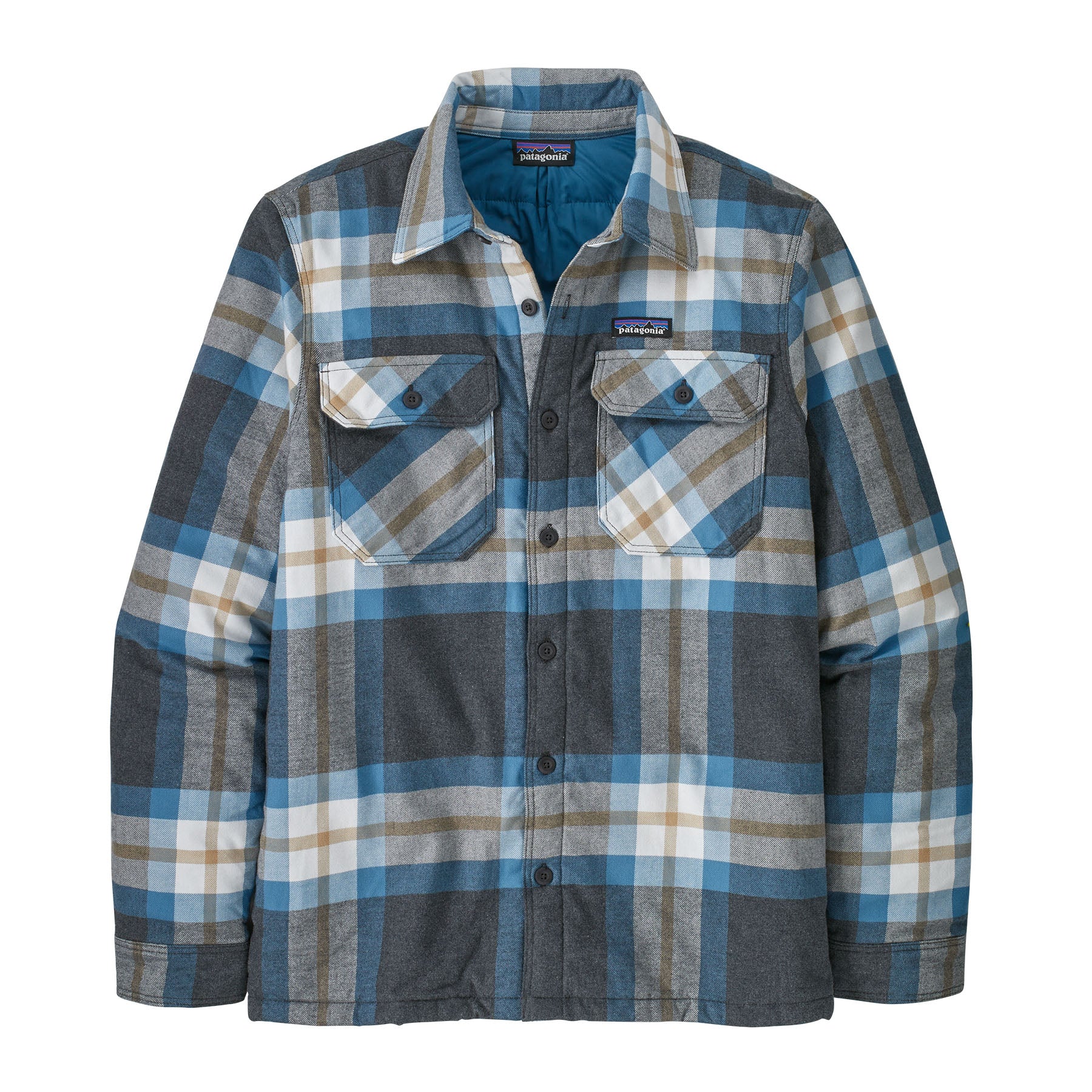 Patagonia Men's Insulated Organic Cotton Midweight Fjord Flannel Shirt | Sport