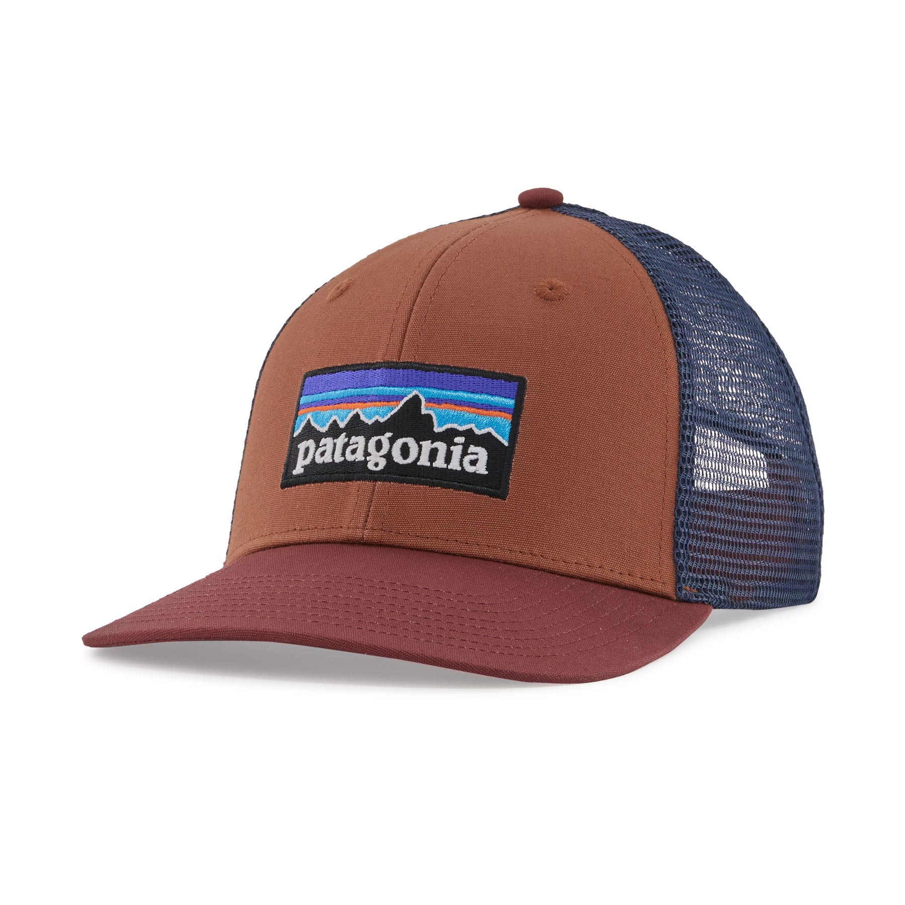PATAGONIA P6 Logo Trucker Hat /blanc plume gris 2023-2024