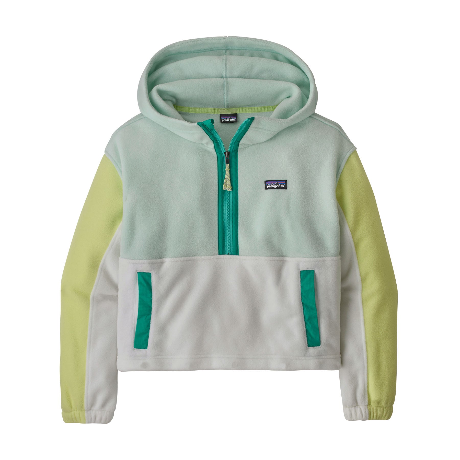 Patagonia Girl's Microdini Cropped Pullover Hoodie - Fall 2022