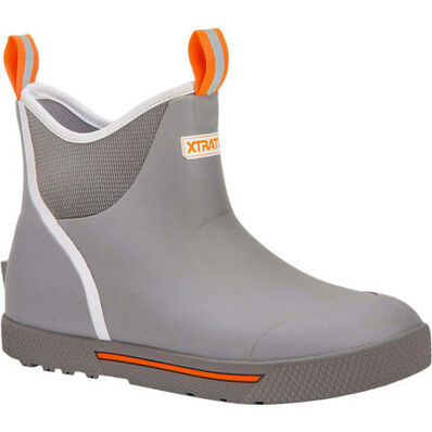 Xtratuf Men's Wheelhouse Ankle Deck Boot Grey - Summer 2023